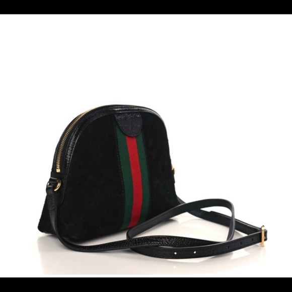 Gucci black suede Ophidia with dust bag NEW - Picture 2 of 12